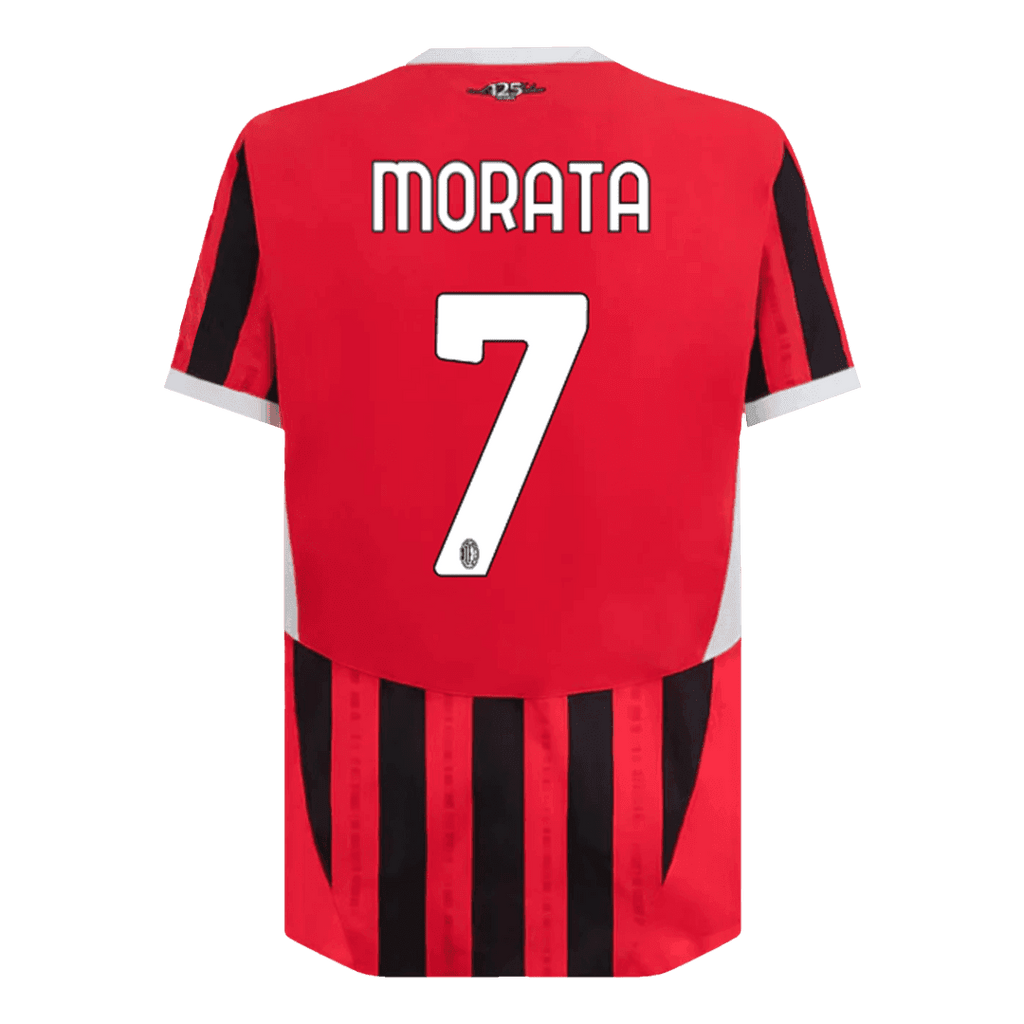 AC Milan MORATA #7 Home Jersey Authentic 2024/25