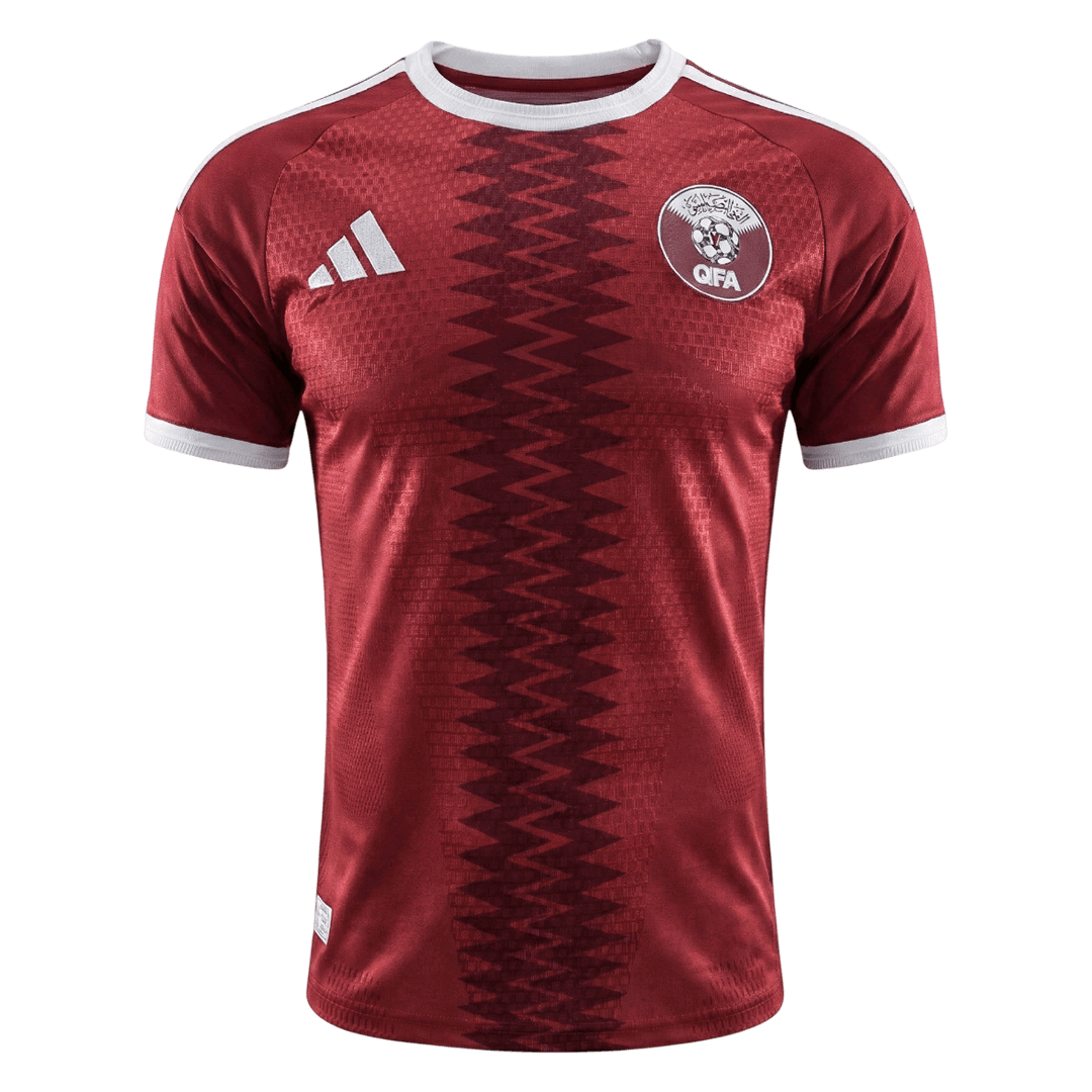 Qatar Home Soccer Jersey Authentic 2026
