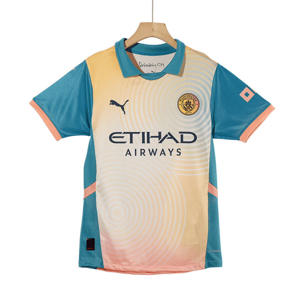 Manchester City FODEN #47 Fourth Away Soccer Jersey Authentic 2024/25 - Definitely City