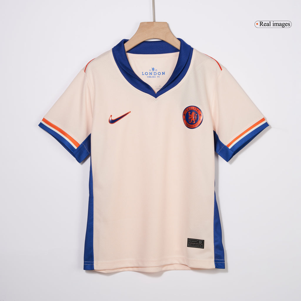Chelsea Away Soccer Jersey Kit 2024/25 Kids(Jersey+Shorts)