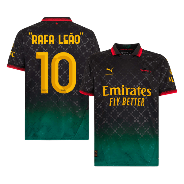 AC Milan "RAFA LEÃO" #10 Fourth Away Soccer Jersey 2024/25 - Football Shirt | SmartJerseys | Official Quality