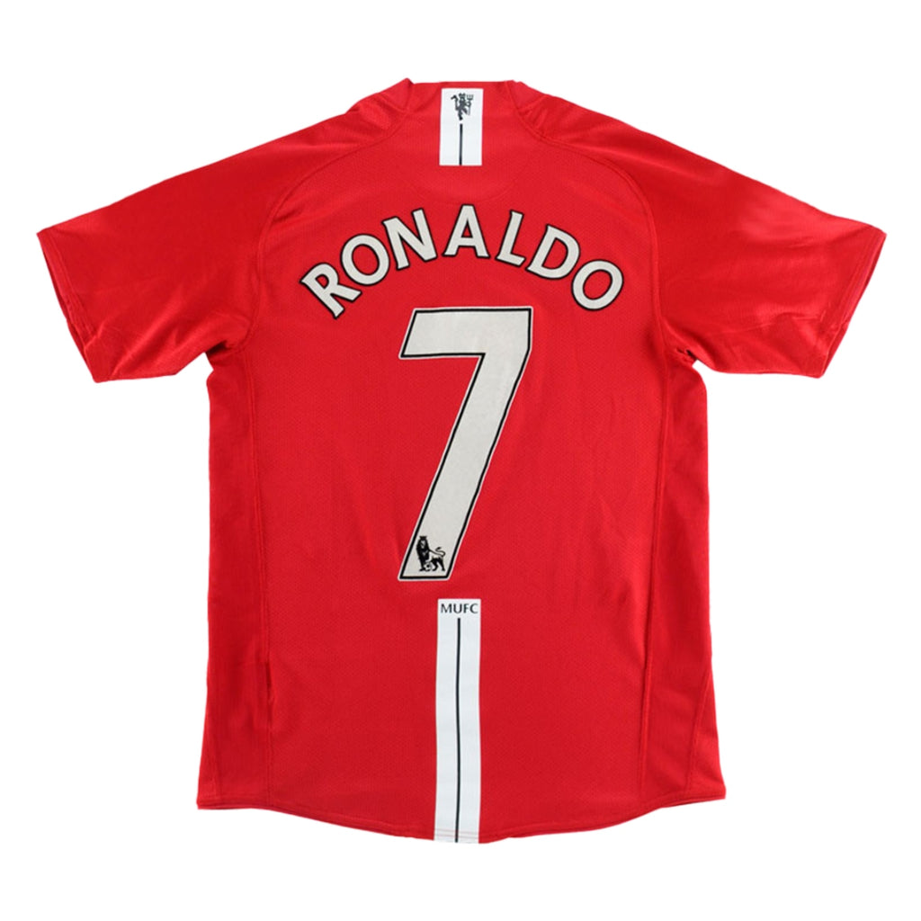 Camiseta retro local del Manchester United RONALDO #7 2007/08 
