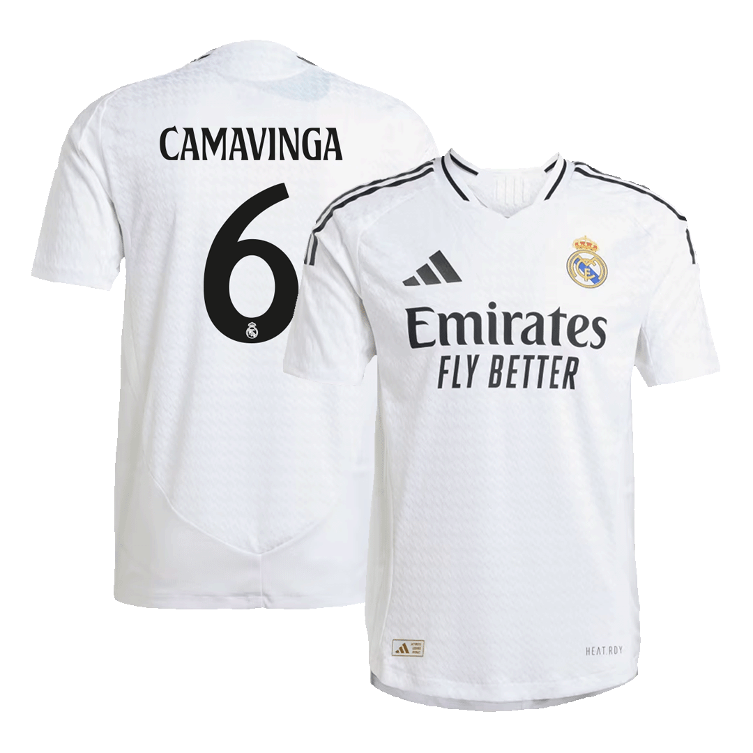 Real Madrid Home Jersey Authentic 2024/25 - Copa del Rey Final - Football Shirt | SmartJerseys | Official Quality