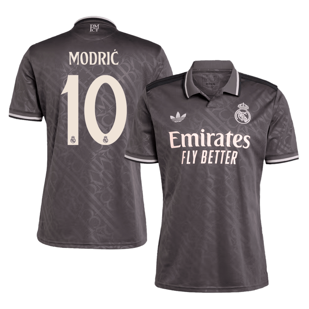 Real Madrid MODRIĆ #10 Third Away Jersey 2024/25 - Football Shirt | SmartJerseys | Official Quality