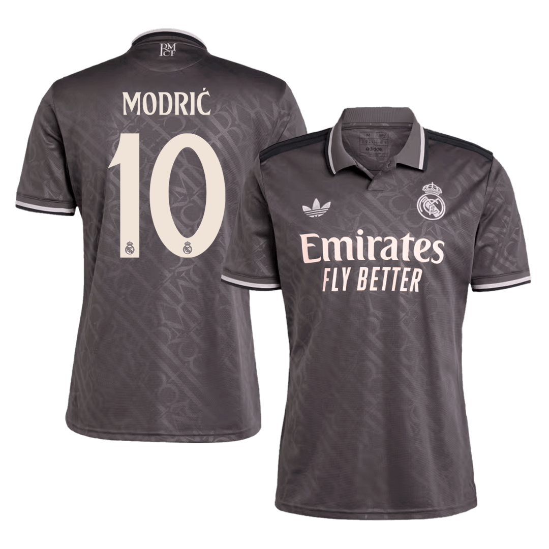 Real Madrid MODRIĆ #10 Third Away Jersey 2024/25 - Football Shirt | SmartJerseys | Official Quality