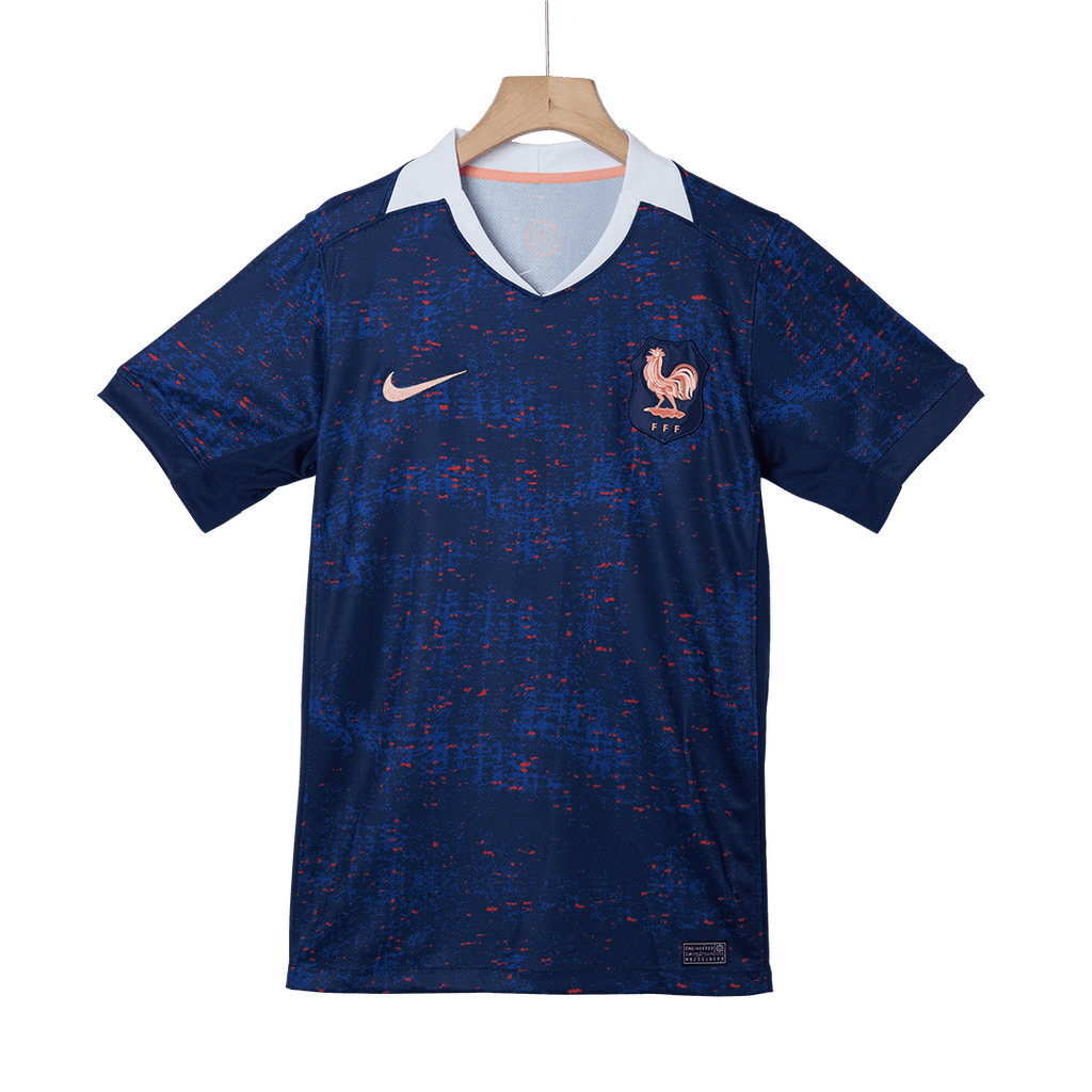 Maillot domicile de l'équipe de France masculine 2025 bleu - Euro féminin