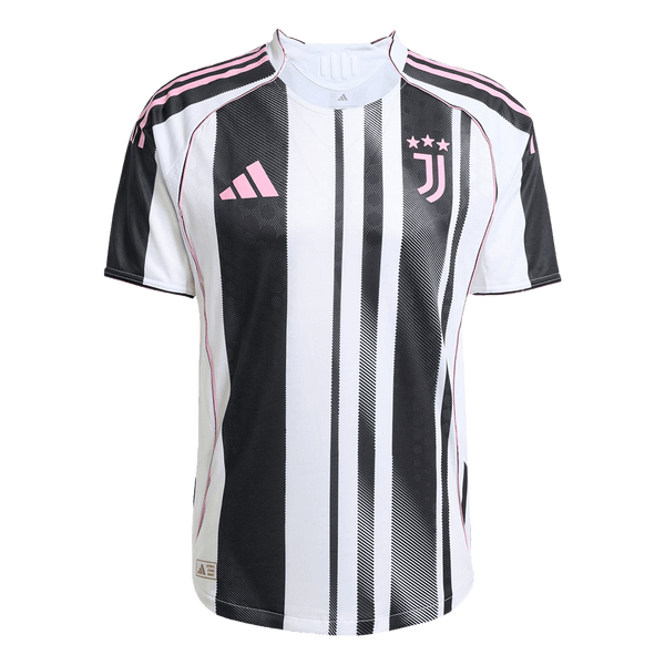 Authentic Juventus Home Soccer Jersey 2025/26 Black&White - Football Shirt | SmartJerseys | Official Quality