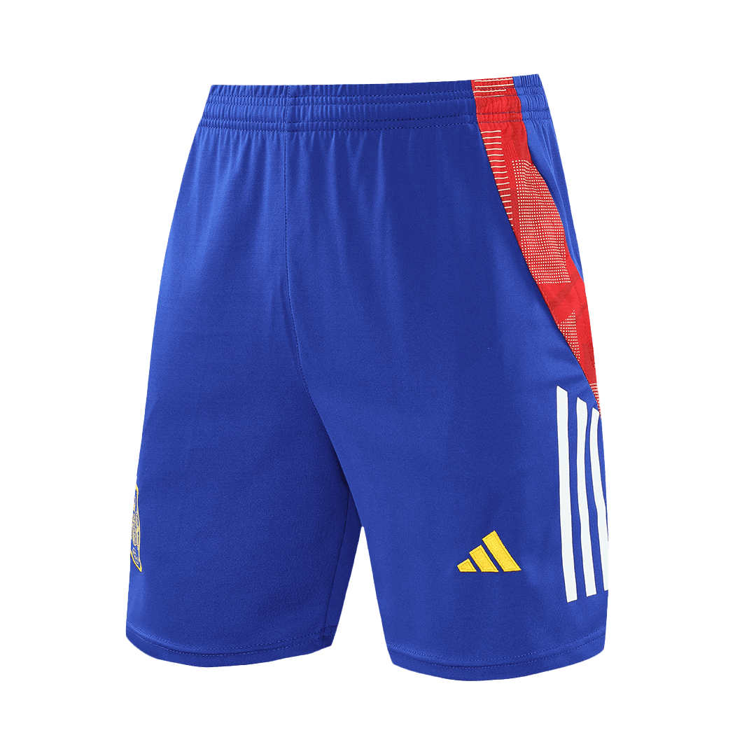 Spain Pre-Match Training Soccer Shorts 2024 - Football Shirt | SmartJerseys | Official Quality