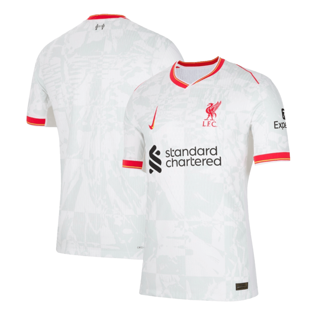 Maillot extérieur authentique de Liverpool, troisième maillot, saison 2024/25 