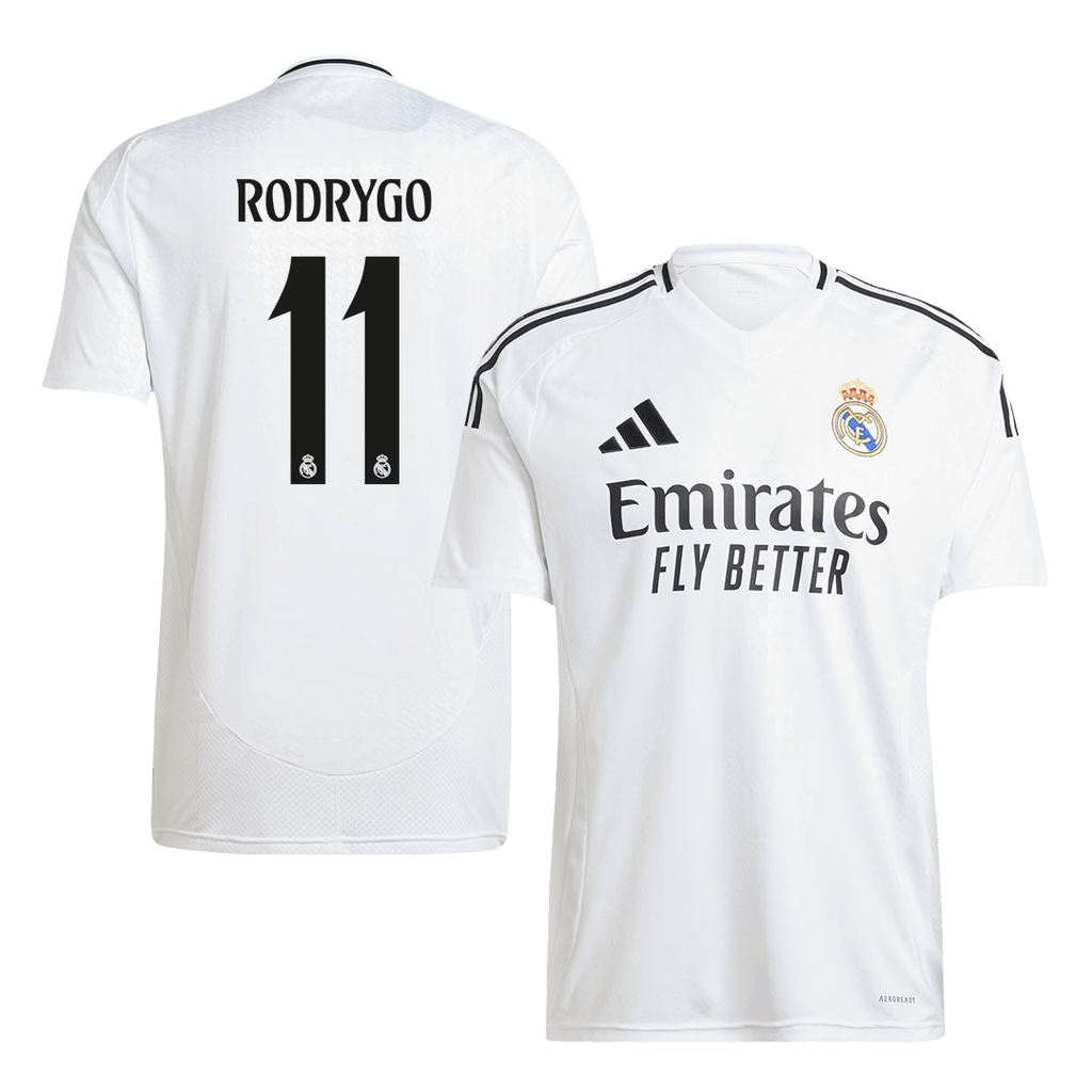 Real Madrid RODRYGO #11 Home Jersey 2024/25 - Football Shirt | SmartJerseys | Official Quality