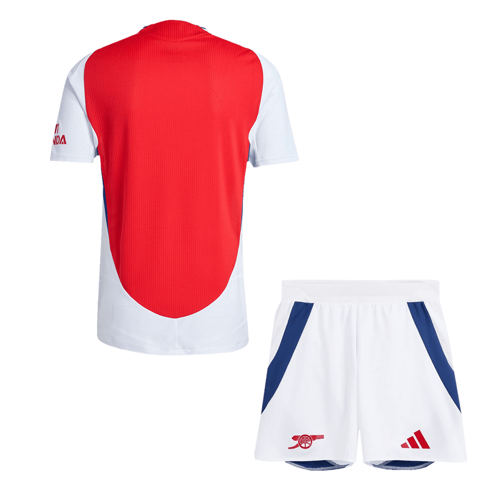 Arsenal Home Soccer Jersey Kit Authentic 2024/25 (Jersey+Shorts)