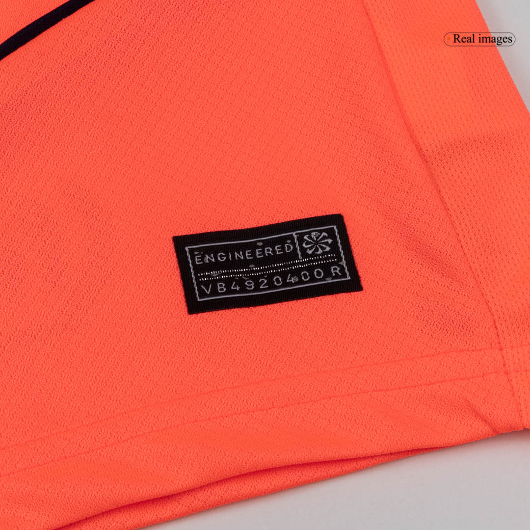 Maillot extérieur troisième du FC Barcelone pour enfant, saison 25/26, orange