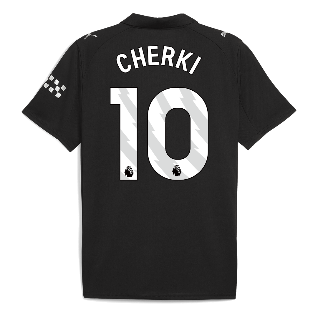 Manchester City CHERKI #10 Away Soccer Jersey 2025/26
