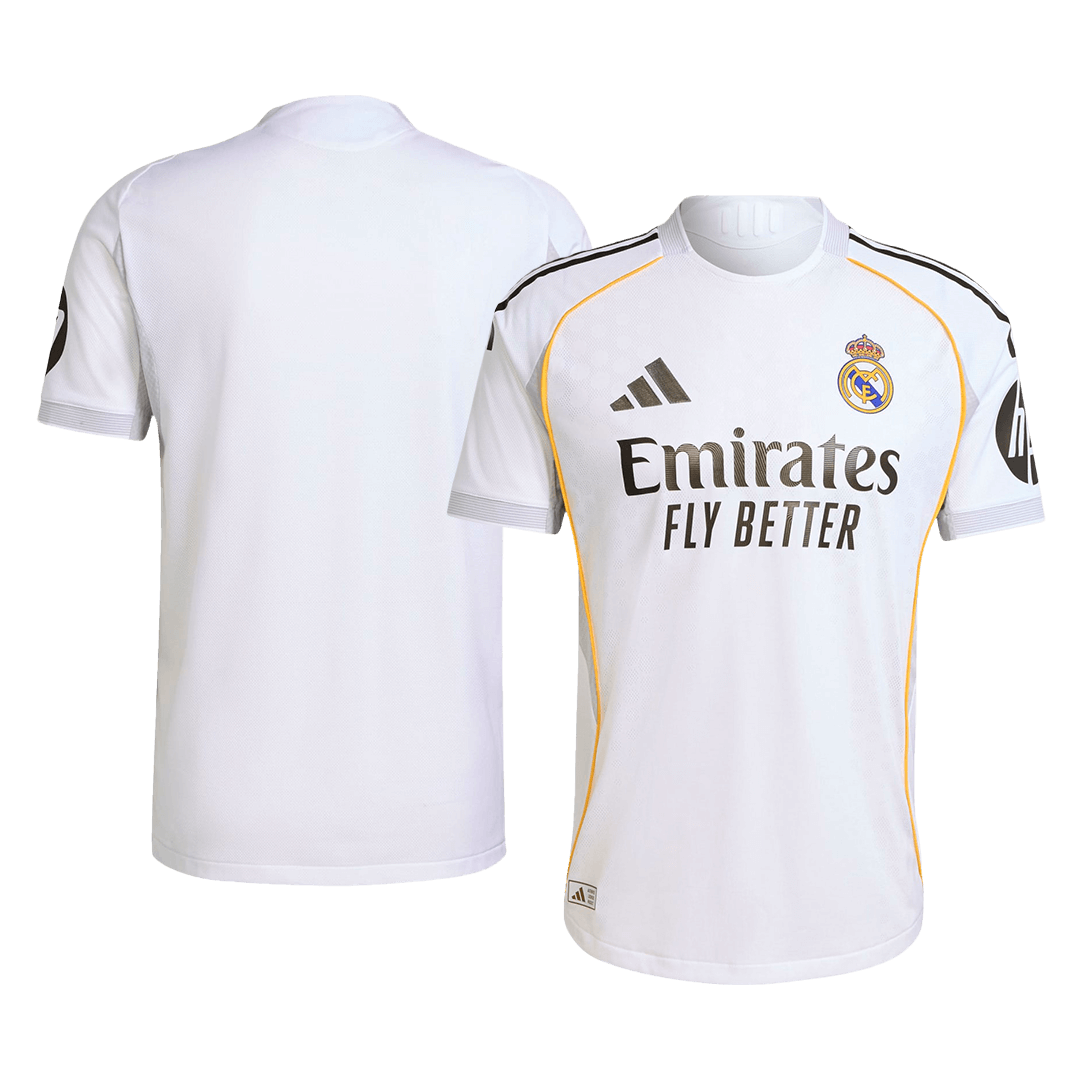 Authentic Real Madrid Home Soccer Jersey 2025/26 White