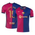 Barcelona F.DE JONG #21 Home Soccer Jersey Authentic 2024/25 - Football Shirt | SmartJerseys | Official Quality