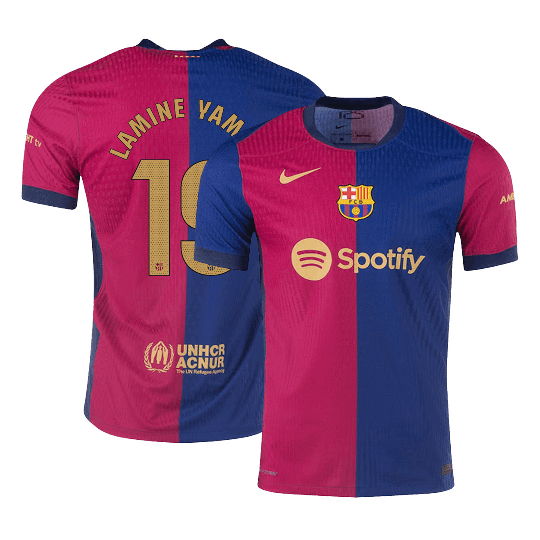 Barcelona F.DE JONG #21 Home Soccer Jersey Authentic 2024/25 - Football Shirt | SmartJerseys | Official Quality
