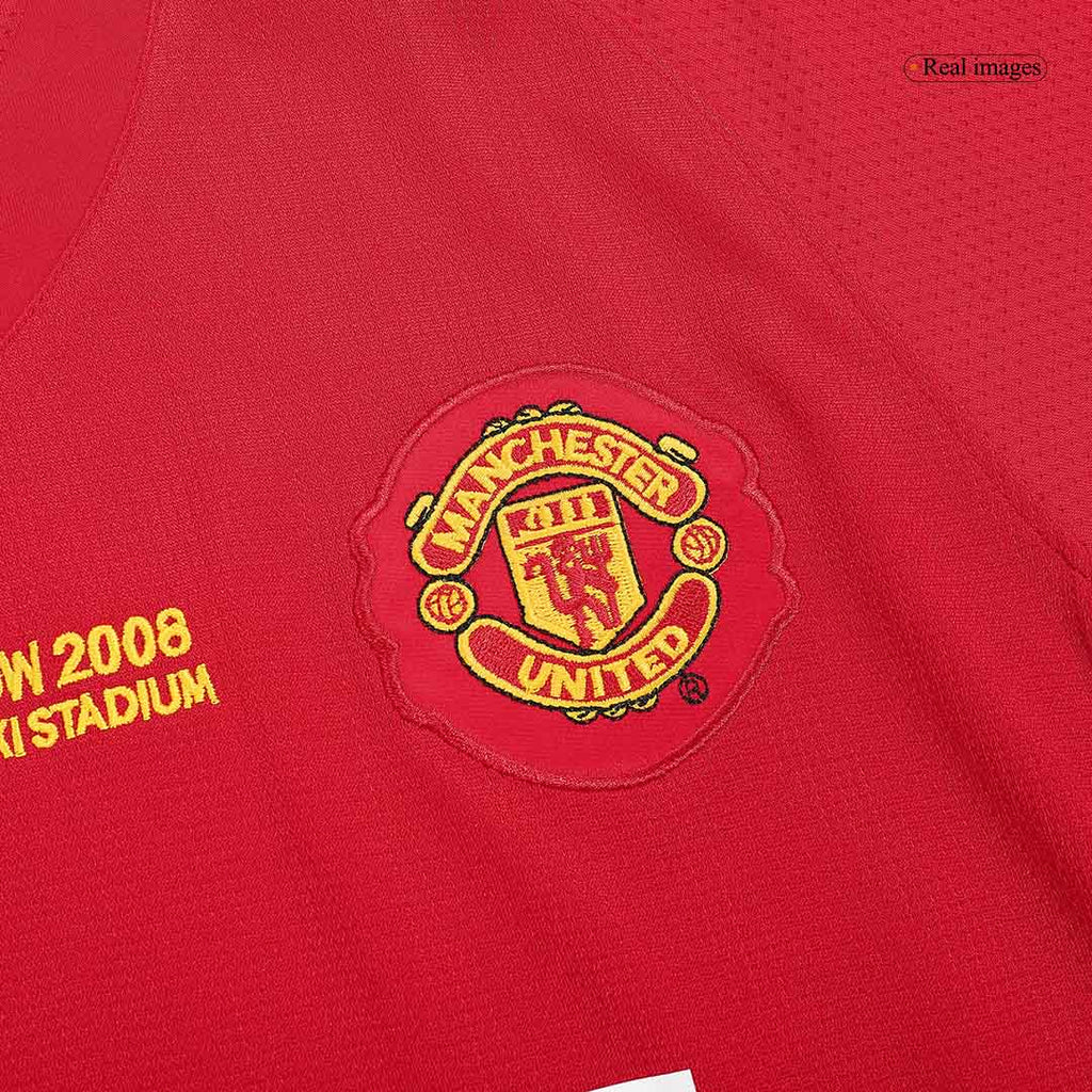 Manchester United ROONEY #10 Home Soccer Jersey Retro 2007/08 - UCL Final