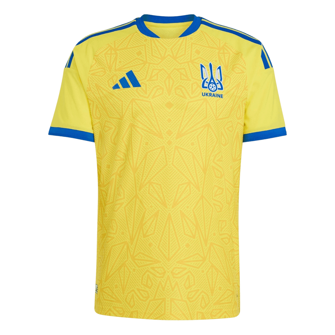 Ukraine Home Soccer Jersey World Cup 2026 Yellow - Football Shirt | SmartJerseys | Official Quality