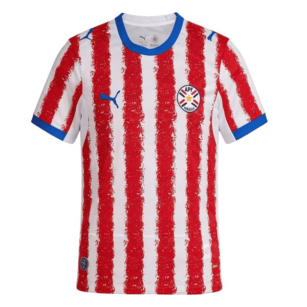 Paraguay Home Soccer Jersey World Cup 2026 Red & White