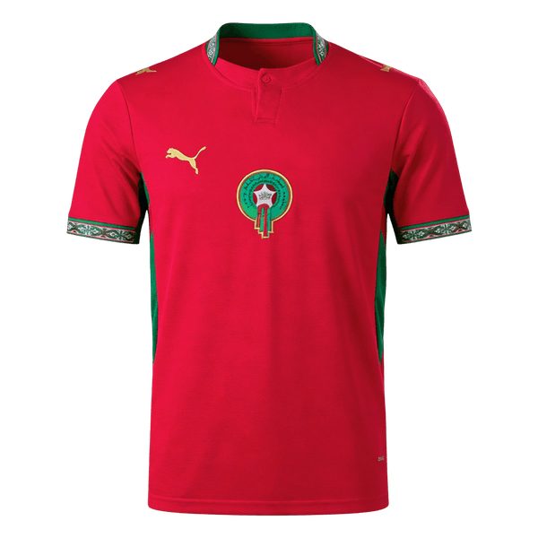 Morocco Home Soccer Jersey World Cup 2026 Red