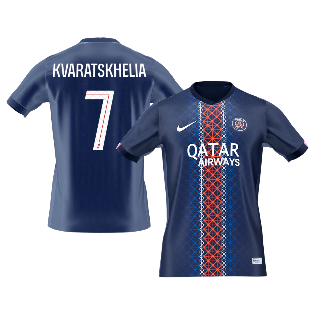 PSG KVARATSKHELIA #7 Home Jersey 2025/26 - Football Shirt | SmartJerseys | Official Quality