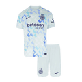 Kid's Inter Milan Away Soccer Jersey Kit(Jersey+Shorts) 2025/26 White - Football Shirt | SmartJerseys | Official Quality