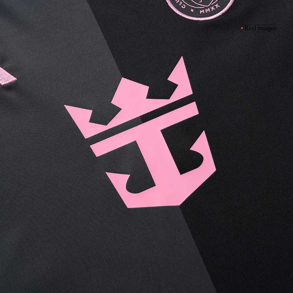 Inter Miami CF Away Soccer Jersey Kit 2025 Kids(Jersey+Shorts)