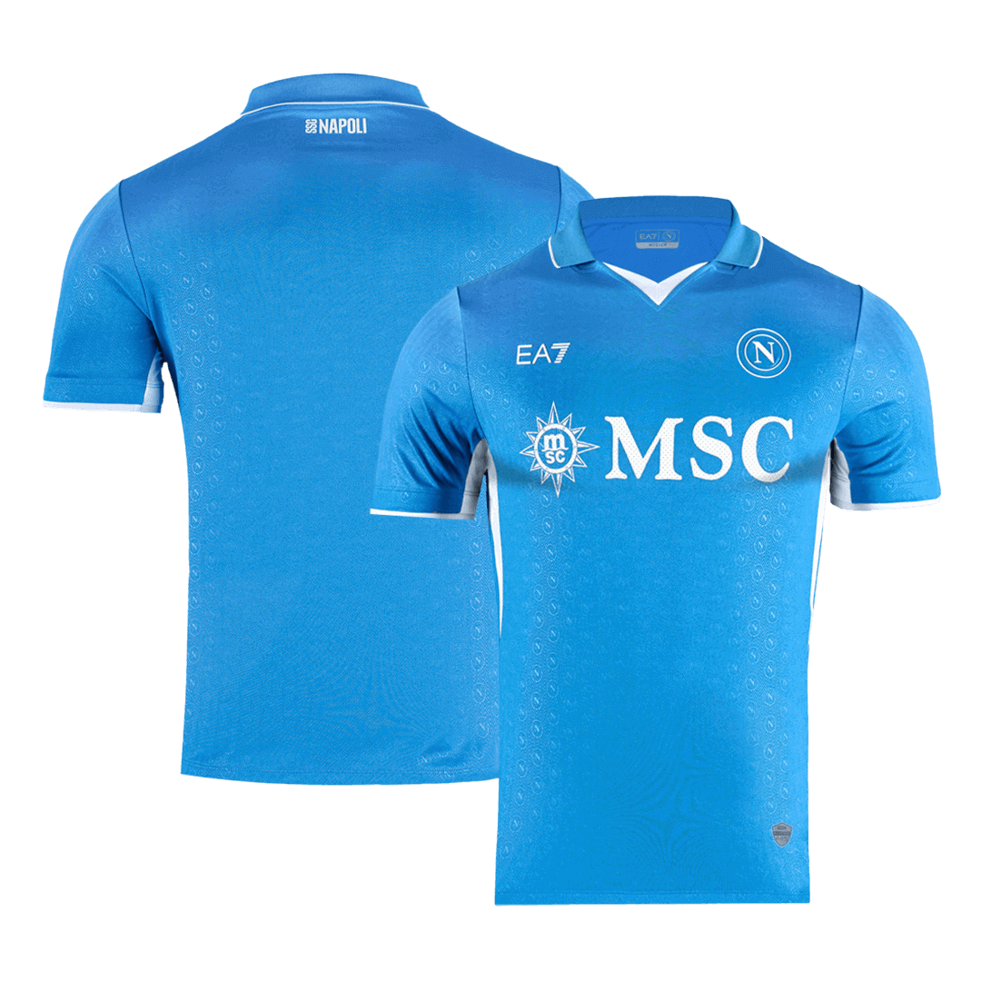 Camiseta de fútbol local del Napoli auténtica 2024/25