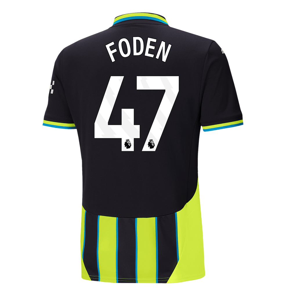 Manchester City FODEN #47 Away Soccer Jersey 2024/25