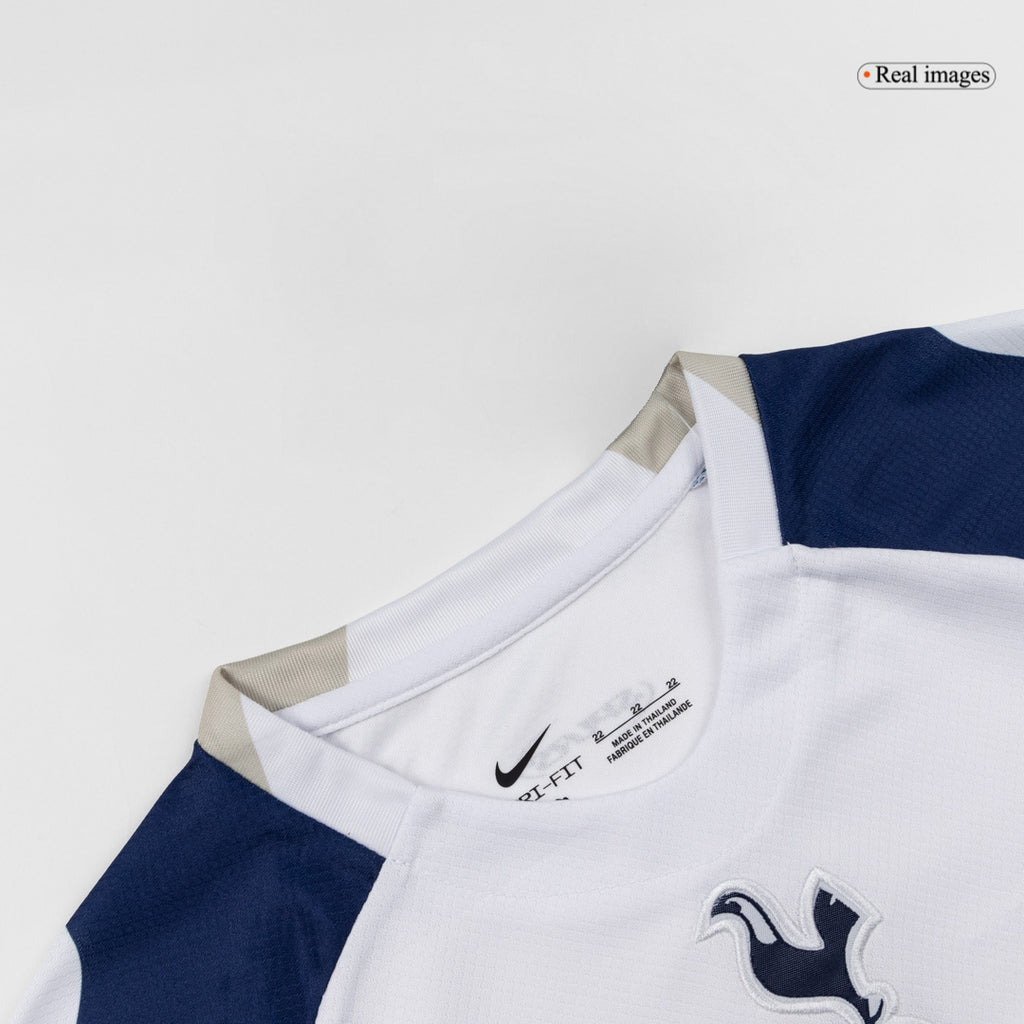 Kid's Tottenham Hotspur Home Soccer Jersey Kit(Jersey+Shorts) 25/26 White