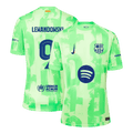Barcelona LEWANDOWSKI #9 Third Away Jersey 2024/25 - UCL（Spotify Logo Without Text） - Football Shirt | SmartJerseys | Official Quality