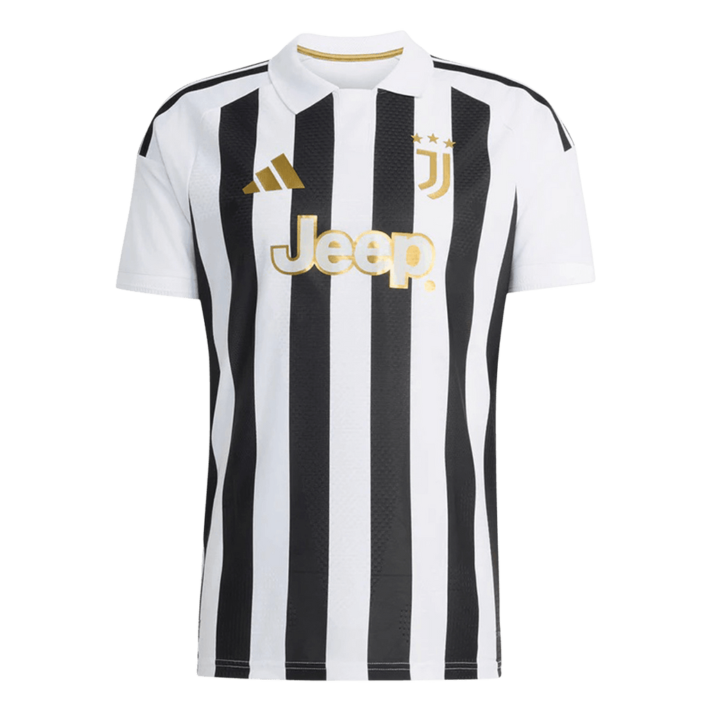 Men Player Version 2026/27 Juventus Home Soccer Jersey Black&White