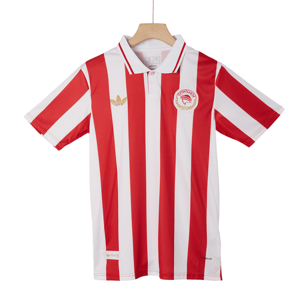 Olympiakos 100th Anniversary Soccer Jersey 2024/25