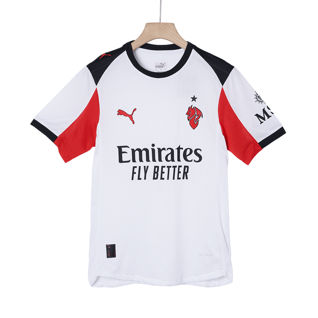 FOFANA #19 Authentic AC Milan Away Soccer Jersey 2025/26 White