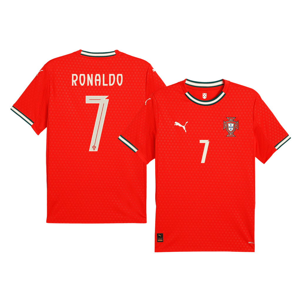 Portugal RONALDO #7 Home Soccer Jersey 2025 - Football Shirt | SmartJerseys | Official Quality