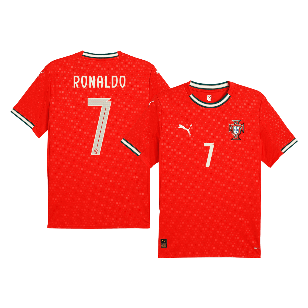 Portugal RONALDO #7 Home Soccer Jersey 2025 - Football Shirt | SmartJerseys | Official Quality