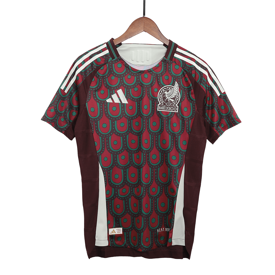 Camiseta local de México auténtica de la Copa América 2024 