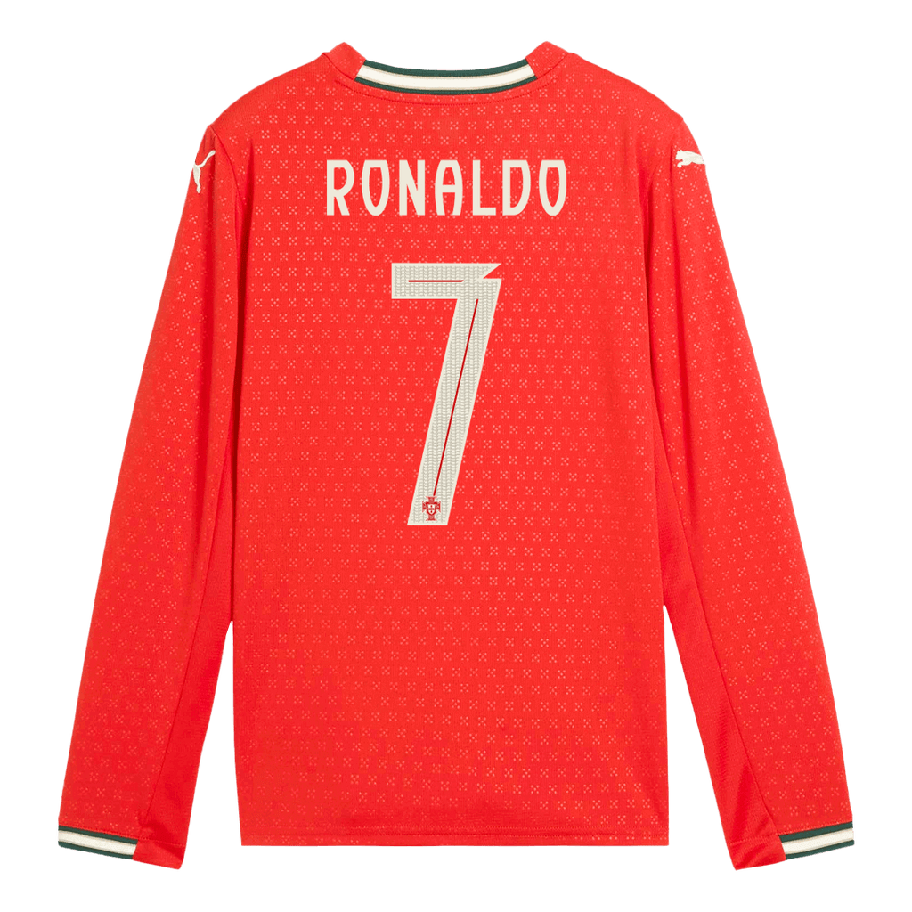 Portugal RONALDO #7 Home Soccer Jersey 2025
