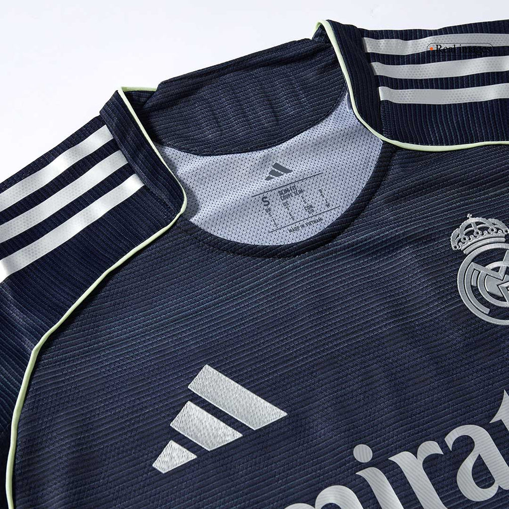 Real Madrid HUIJSEN #24 Away Soccer Jersey Authentic 2025/26