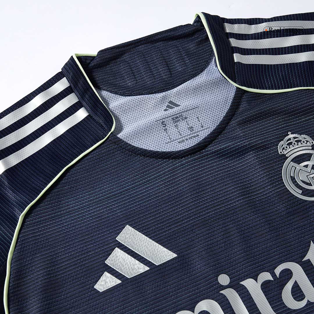 Real Madrid VALVERDE #8 Away Soccer Jersey Authentic 2025/26