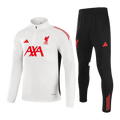 2025/26 Liverpool Sweatshirt Kit - White (Top+Pants) - Football Shirt | SmartJerseys | Official Quality