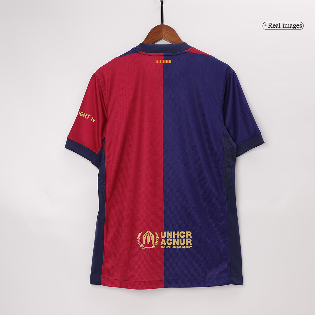 Equipación de la primera equipación del Barcelona 2024/25 (camiseta+pantalón corto)