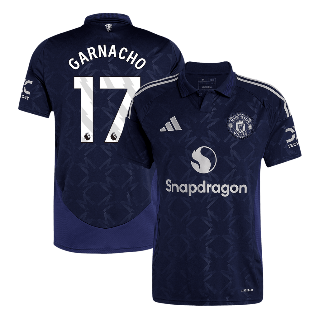 Camiseta de visitante del Manchester United GARNACHO #17 2024/25
