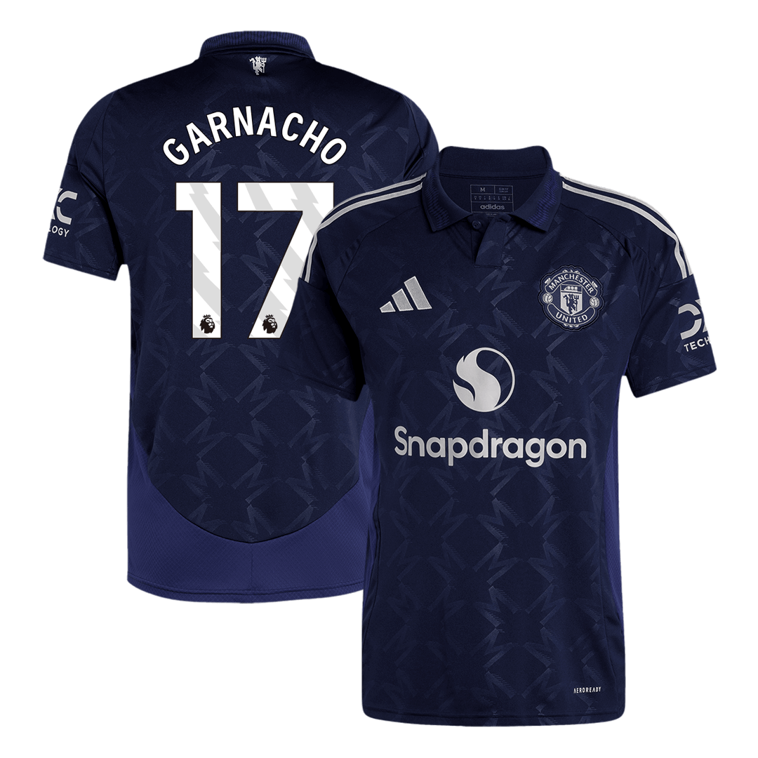 Camiseta de visitante del Manchester United GARNACHO #17 2024/25