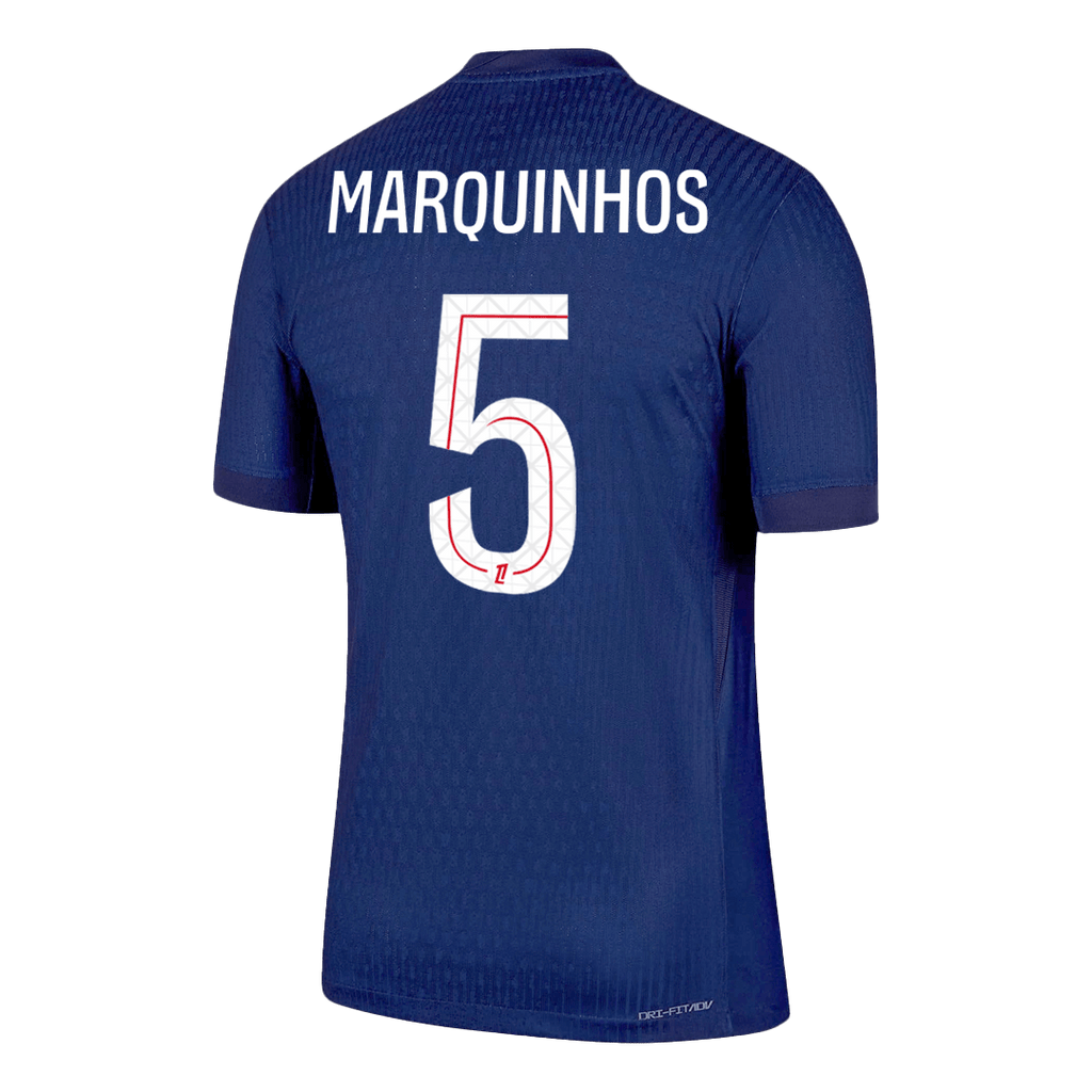 PSG MARQUINHOS #5 Home Soccer Jersey Authentic 2025/26