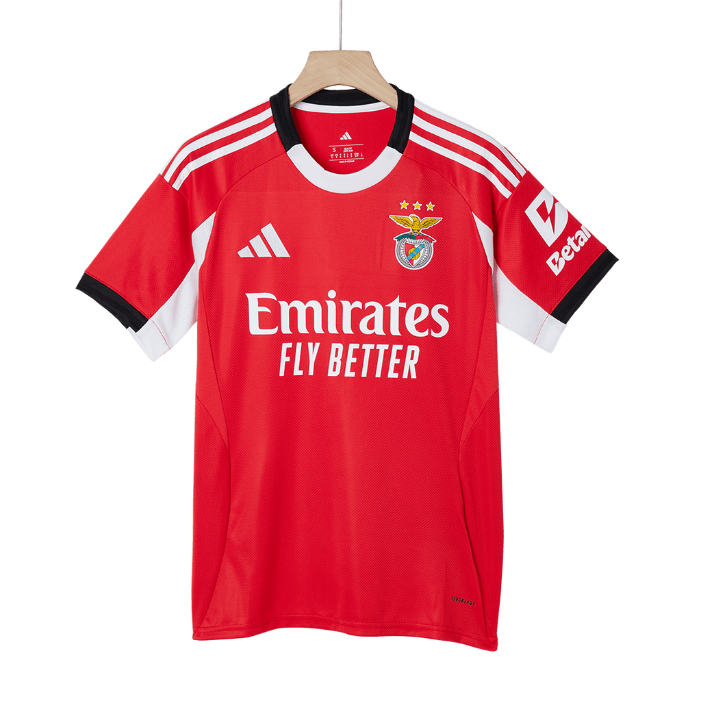 Benfica Home Soccer Jersey 2025/26 Red
