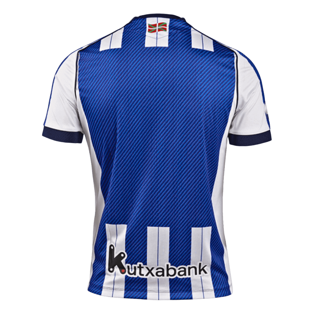 Maillot domicile de la Real Sociedad 2025/26