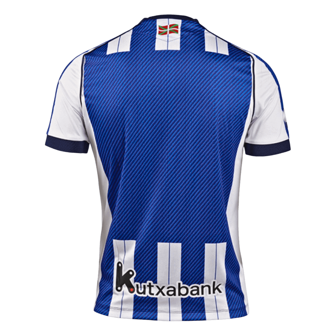 Maillot domicile de la Real Sociedad 2025/26