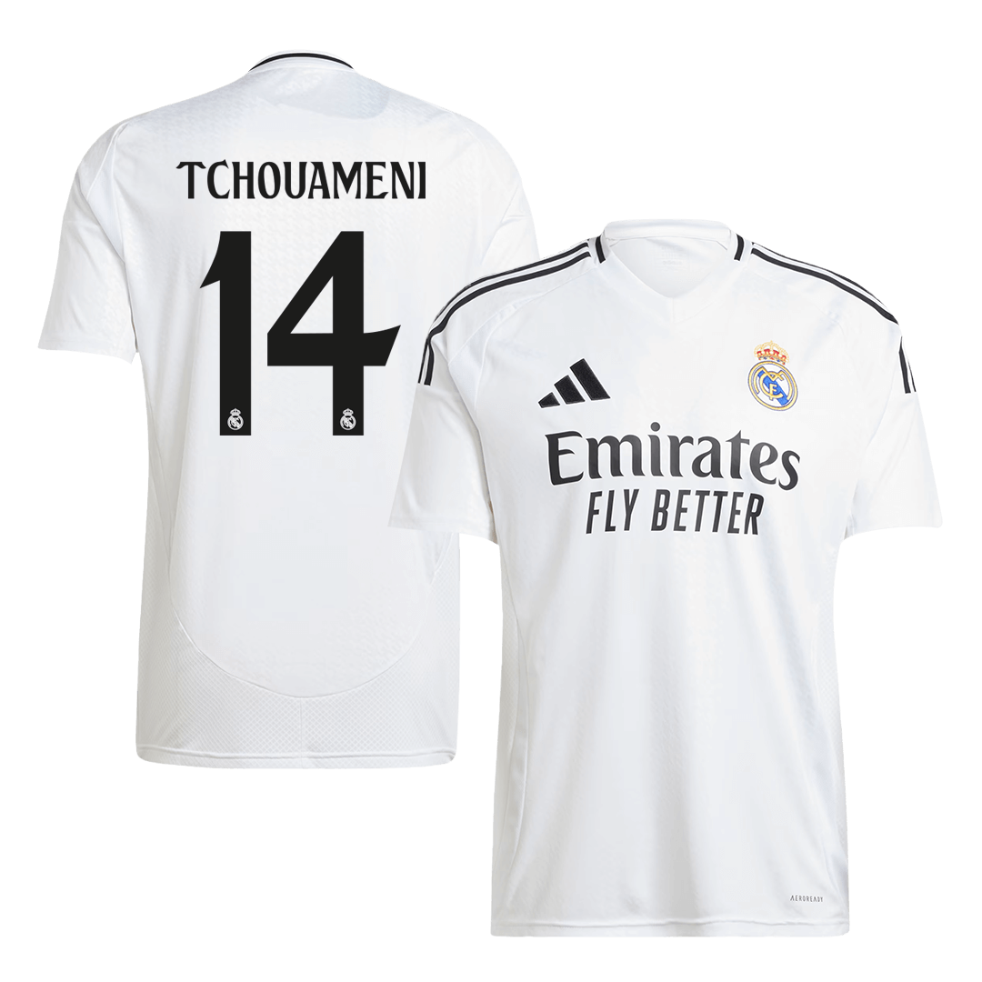 Real Madrid TCHOUAMENI #14 Home Jersey 2024/25 - Football Shirt | SmartJerseys | Official Quality