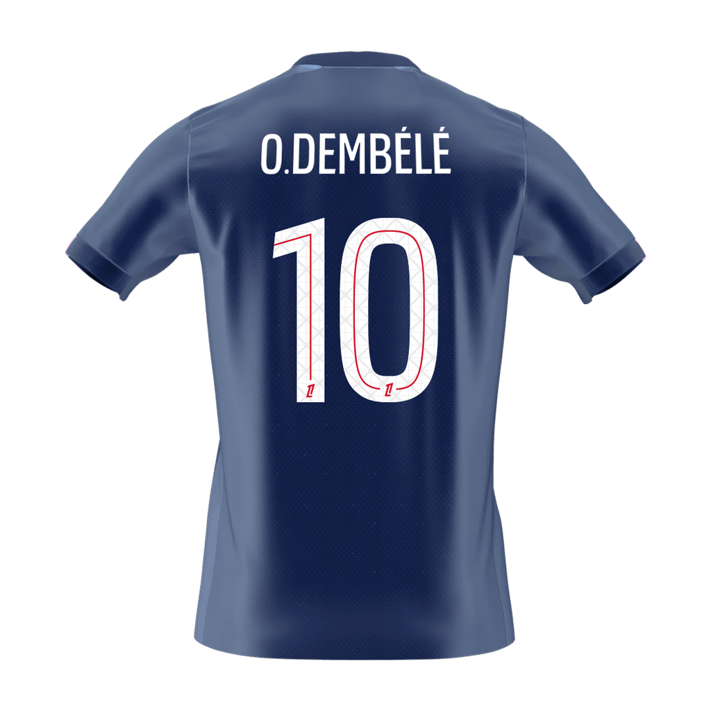 PSG O.DEMBÉLÉ #10 Home Jersey 2025/26